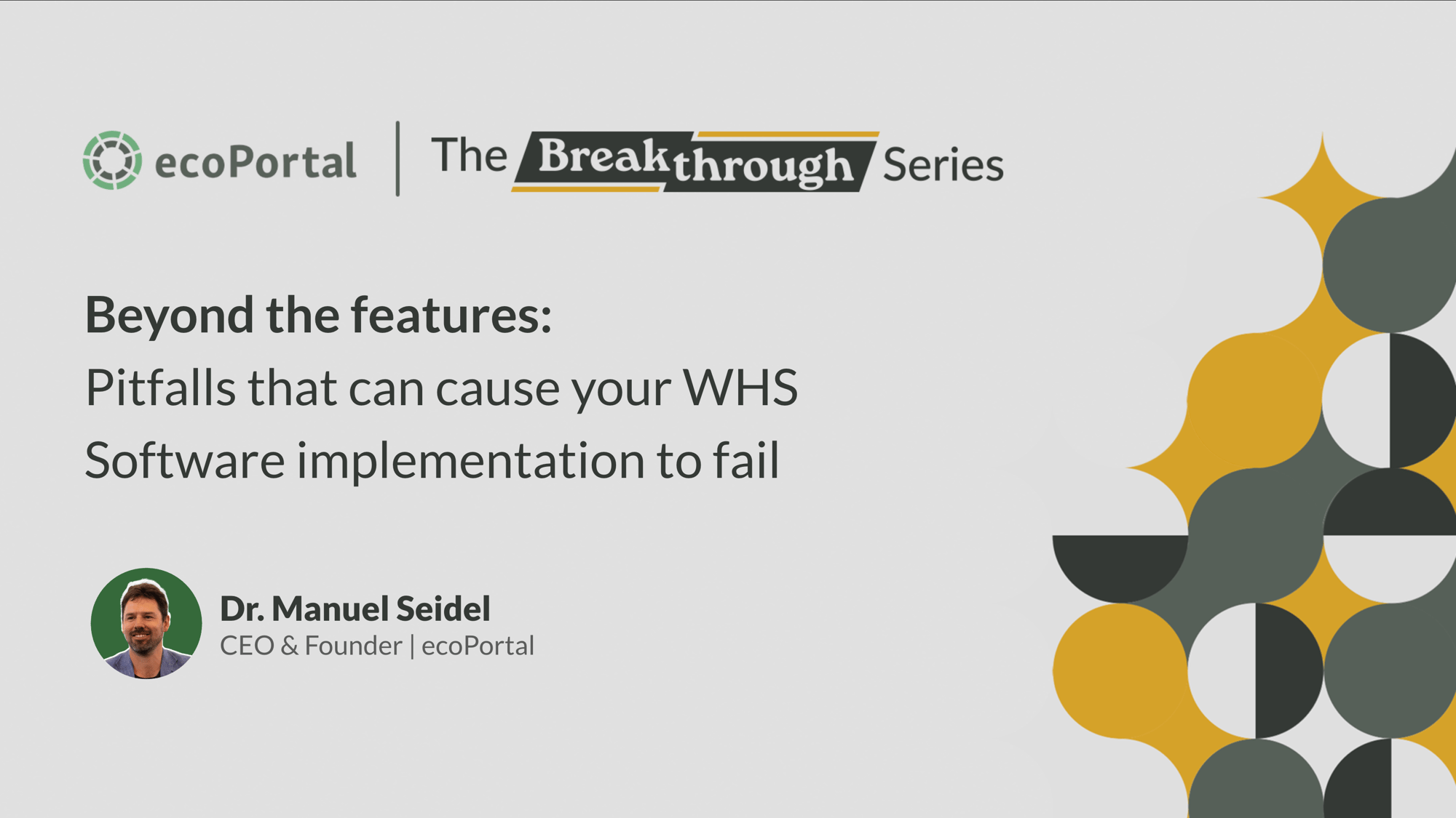 Breakthrough Series - Pitfalls 2025