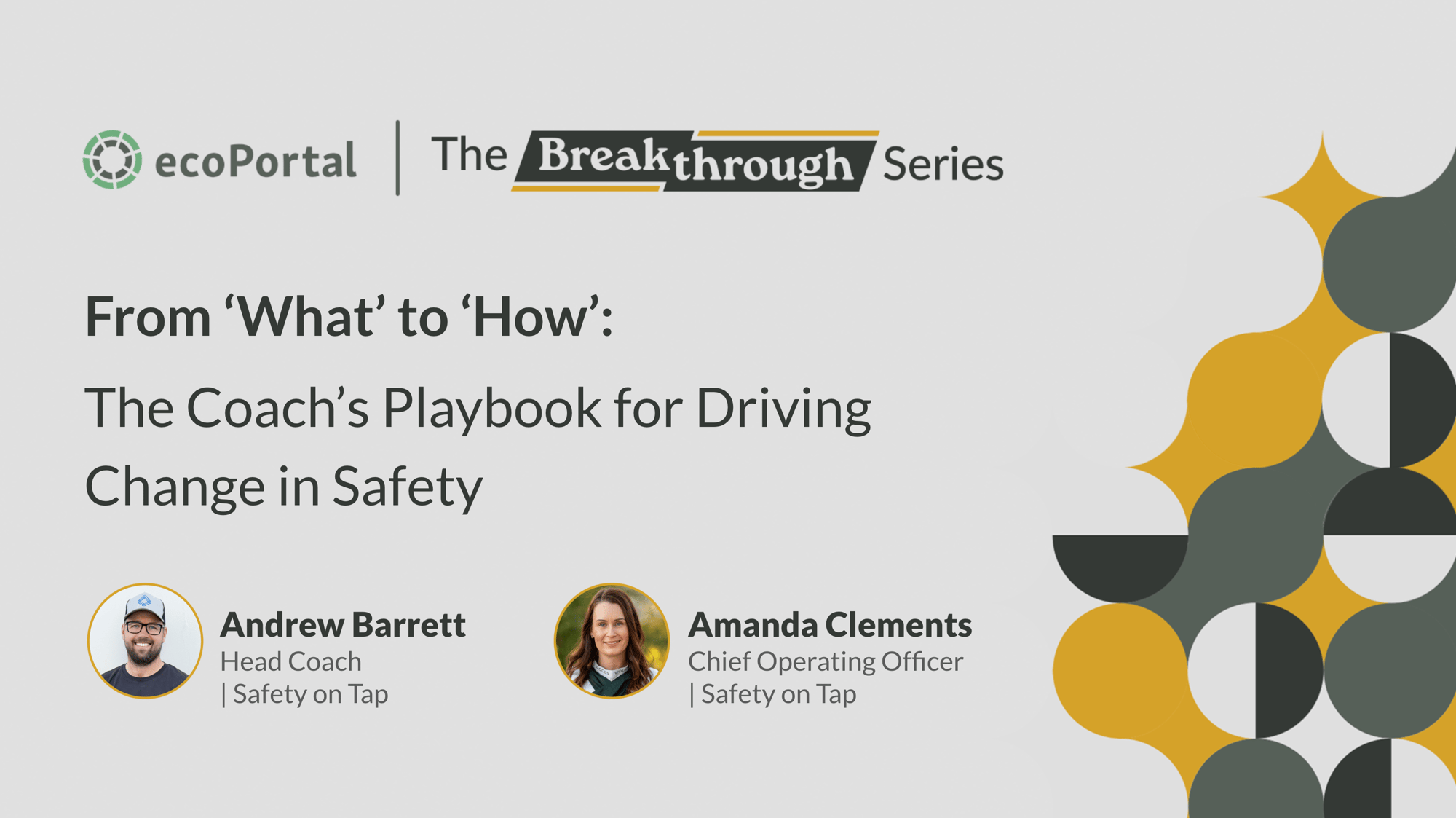 Breakthrough Series - Safety on Tap 2025