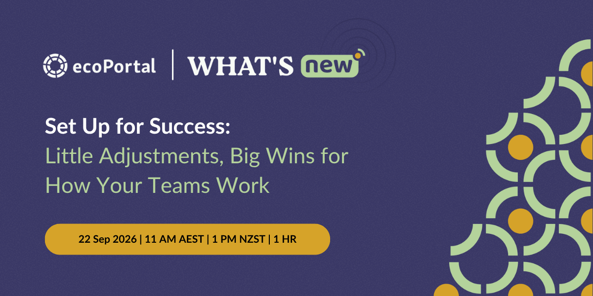 Set Up for Success - What's New - Register