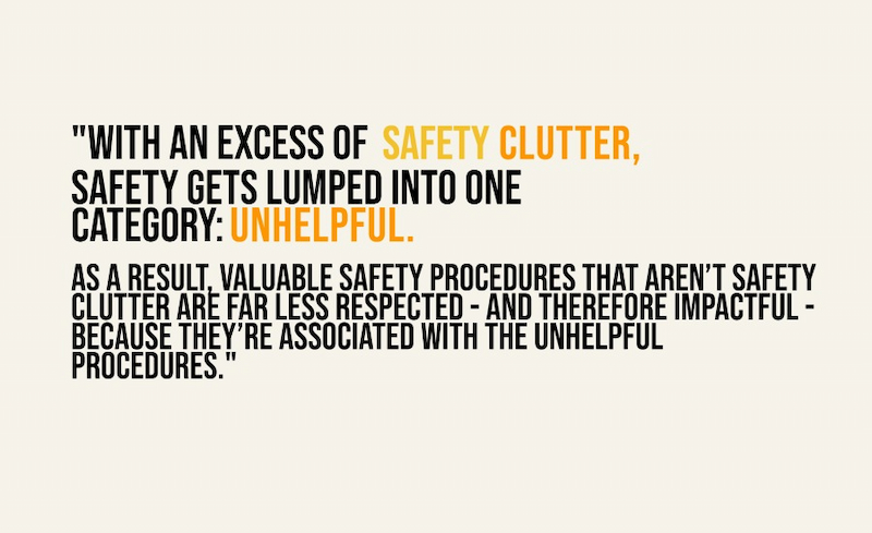 Streamlining Health and Safety: Understanding Safety Clutter