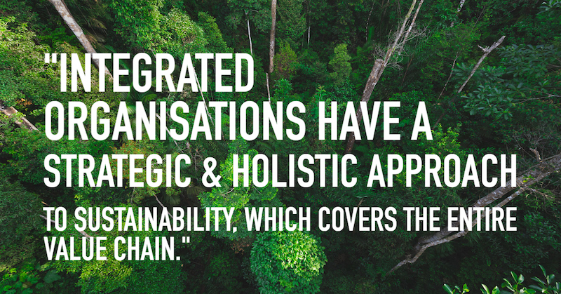 Sustainability Maturity-Integrated organisations