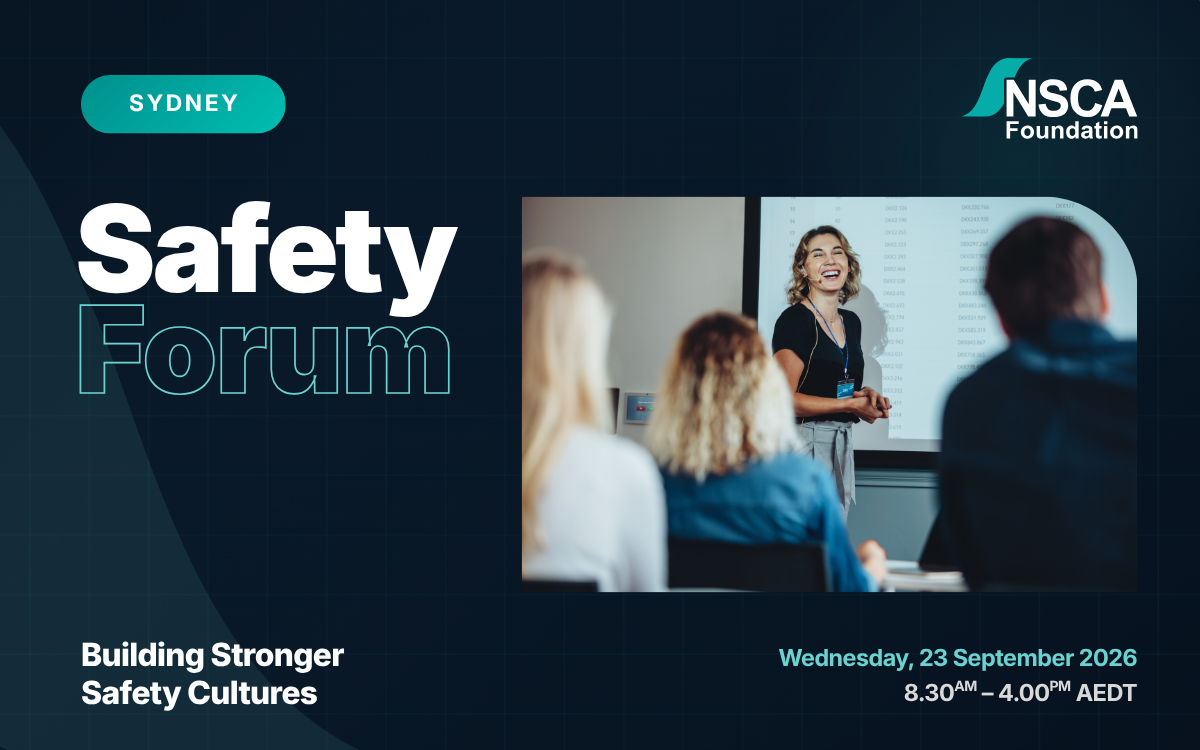 NSCA Sydney Safety Forum 2026