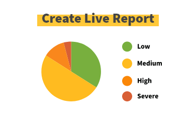 Create Live Reports - health and safety management software mobile