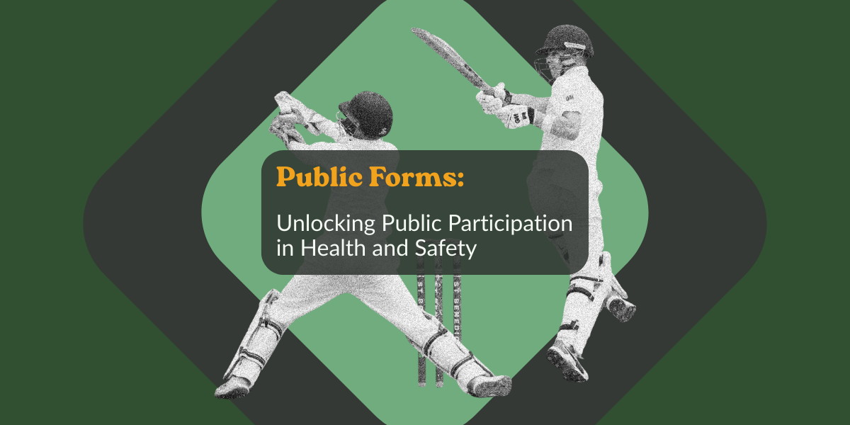 Unlocking Public Participation in Health and Safety