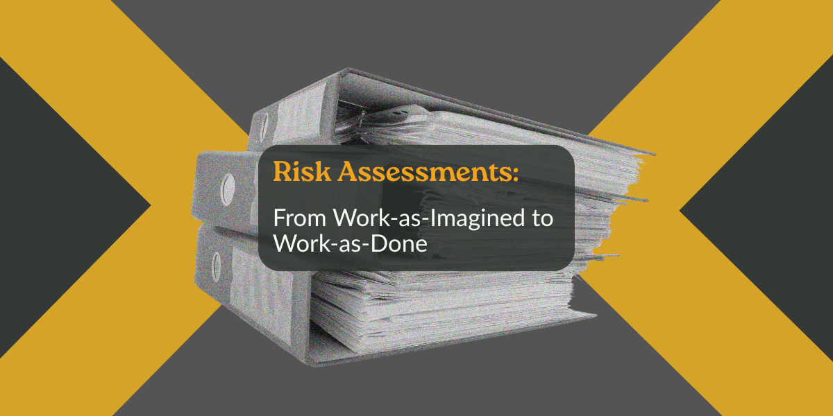 From Work-as-Imagined to Work-as-Done