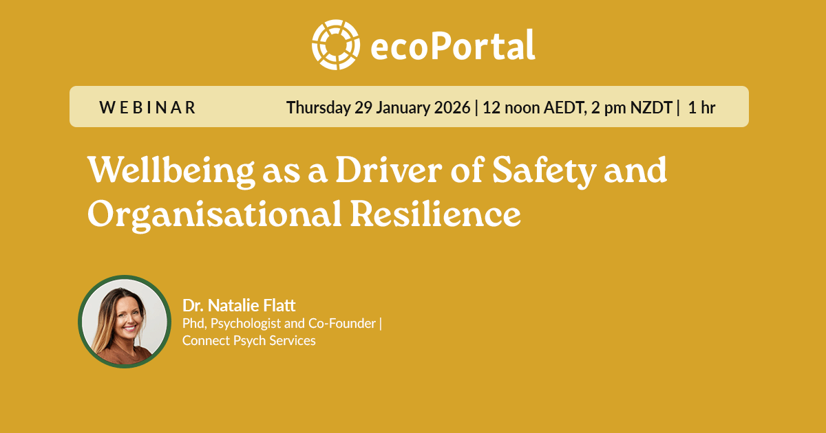 Wellbeing as a Driver of Safety and Organisational Resilience