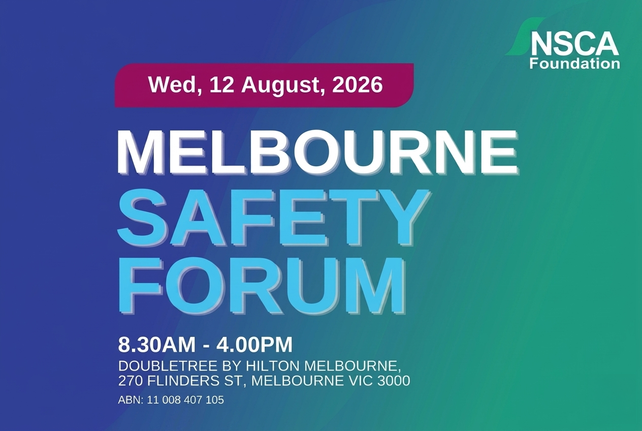 NSCA Melbourne Safety Forum 2026